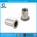 Small countersunk head round body rivet nut